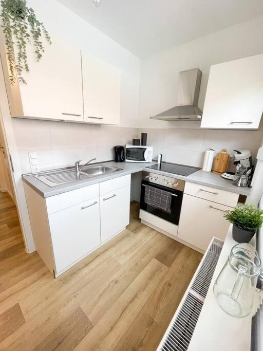+Stadtruhe+ Niedliche Appartment Mit Garten Lüneburg Екстериор снимка